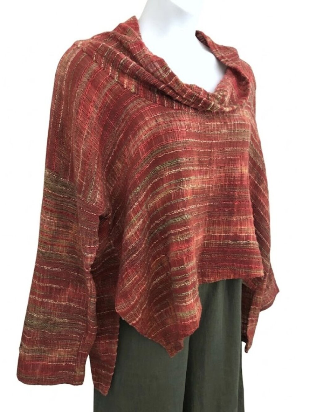 Yasuko Kurisaka Wearable Art Cotton Oversized Asymmetric